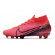 Nike Tacos de Futbol Mercurial Superfly 7 Elite FG Láser Crimson Negro