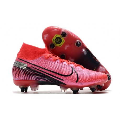 Nike Mercurial Superfly VII Elite SG-Pro Láser Crimson Negro