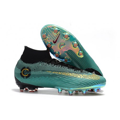 Ronaldo CR7 Zapatos de Fútbol Nike Mercurial Superfly 6 Elite AG