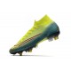 Nike Mercurial Superfly VII Elite SG-Pro Lemon Venom Negro Verde