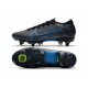 Nike Mercurial Vapor 13 Elite SG-Pro Anti-Clog Negro Azul