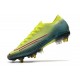 Nike Mercurial Vapor 13 Elite SG-Pro Anti-Clog Lemon Venom Negro Verde