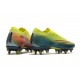 Nike Mercurial Vapor 13 Elite SG-Pro Anti-Clog Lemon Venom Negro Verde