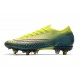 Nike Mercurial Vapor 13 Elite SG-Pro Anti-Clog Lemon Venom Negro Verde