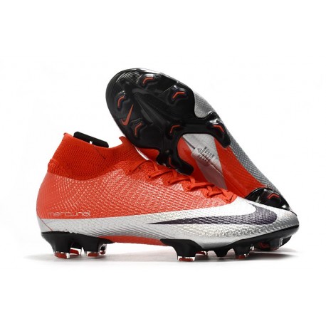 Nike Future DNA Mercurial Superfly 7 Elite FG Rojo Plata