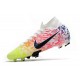 Neymar Nike Mercurial Superfly VII Elite FG Blanco Negro Azul Racer Volt