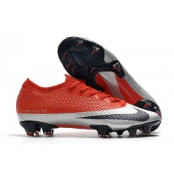 Nike Mercurial Vapor 13 Elite FG ACC Future DNA Rouge Plata Negro