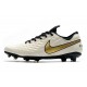 Tacón de Fútbol Nike Tiempo Legend VIII Elite FG Blanco Oro Negro