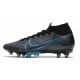 Nike Zapatillas de Futbol Mercurial Superfly VII Elite AG Negro Azul