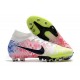 Nike Neymar Blanco Negro Azul Volt Mercurial Superfly VII Elite AG