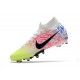 Nike Neymar Blanco Negro Azul Volt Mercurial Superfly VII Elite AG