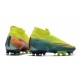 Nike Zapatilla Mercurial Superfly VII Elite AG Lemon Venom Negro Verde