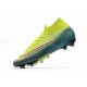 Nike Zapatilla Mercurial Superfly VII Elite AG Lemon Venom Negro Verde