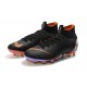Zapatos de Fútbol Nike Mercurial Superfly 6 Elite AG Negro Naranja