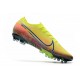 Botas Nike Mercurial Vapor 13 Elite AG-PRO Lemon Venom Negro Verde