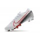 Botas Nike Mercurial Vapor 13 Elite AG-PRO Blanco Láser Crimson