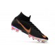 Zapatos de Fútbol Nike Mercurial Superfly 6 Elite AG Negro Naranja