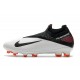 Nike Phantom VSN 2 Elite Dynamic Fit FG Blanco Negro Laser Crimson