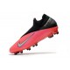 Nike Phantom VSN 2 Elite Dynamic Fit FG Laser Crimson Plata Negro