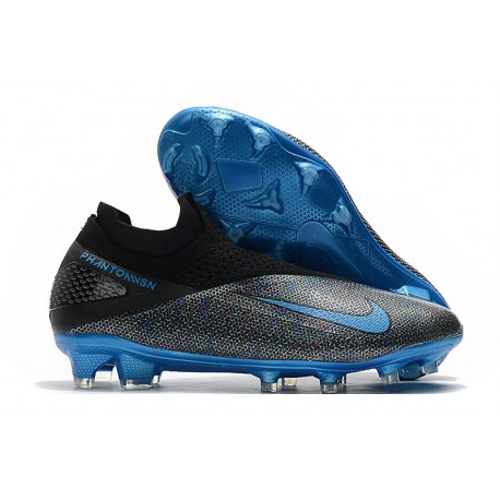 Nike Phantom VSN 2 Elite Dynamic Fit FG Negro Azul Láser Antracita