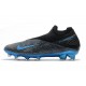 Nike Phantom VSN 2 Elite Dynamic Fit FG Negro Azul Láser Antracita