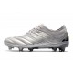 adidas Zapatillas de Fútbol Copa 19.1 FG -Silver Amarillo