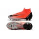 Zapatos de Fútbol Nike Mercurial Superfly 6 Elite AG Rojo Plata Negro