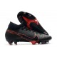 Botas de Fútbol Nike Mercurial Superfly VII Elite FG Negro Rosso