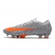 Nike Mercurial Vapor 13 Elite CR7 FG ACC Blanco Total Naranja Negro