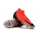 Zapatos de Fútbol Nike Mercurial Superfly 6 Elite AG Rojo Plata Negro