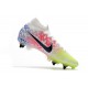 Nike Mercurial Superfly 7 Elite SG-PRO Neymar Blanco Negro Azul Volt