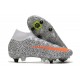 Nike Mercurial Superfly 7 Elite SG-PRO CR7 Blanco Total Naranja Negro