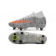 Nike Mercurial Superfly 7 Elite SG-PRO CR7 Blanco Total Naranja Negro