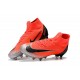 Zapatos de Fútbol Nike Mercurial Superfly 6 Elite AG Rojo Plata Negro