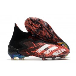 Bota adidas Predator Mutator 20+ FG Negro Blanco Rojo