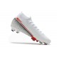 Nike Mercurial Superfly VII Elite FG Blanco Carmesí láser Negro