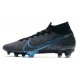 Botas de Fútbol Nike Mercurial Superfly VII Elite FG Negro Azul
