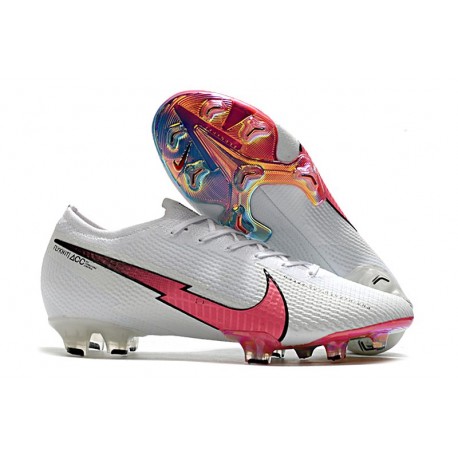 Botas Nike Mercurial Vapor XIII Elite FG Blanco Rojo Azul