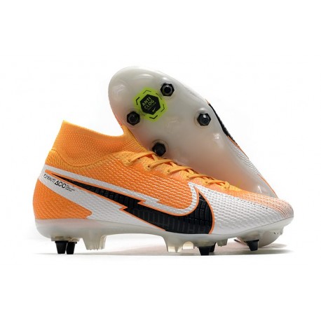 Nike Mercurial Superfly 7 Elite SG-PRO Láser Naranja Negro Blanco