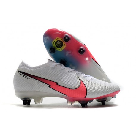 Nike Mercurial Vapor XIII Elite SG-Pro AC Blanco Rojo Azul