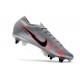 Nike Mercurial Vapor XIII Elite SG-Pro AC Gris Negro Rojo