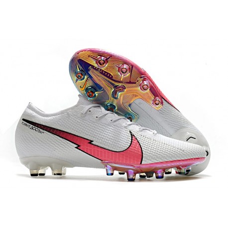 Botas Nike Mercurial Vapor 13 Elite AG-PRO Blanco Rojo Azul