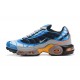 Zapatillas Nike Air Max Plus QS Hombre - Blanco Azul Naranja