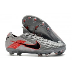 Nike Botas Tiempo Legend 8 Elite FG ACC - Gris Rojo Negro