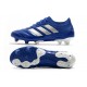 adidas Botas de fútbol Copa 20.1 FG Azul Royal Plateado metalizado