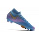 Nike Mercurial Superfly 7 Elite FG ACC Azul Rosa Oro