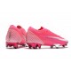 Nike Mercurial Vapor 13 Elite FG x Mbappé Explosión Rosa Blanco Negro