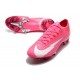 Nike Mercurial Vapor 13 Elite FG x Mbappé Explosión Rosa Blanco Negro