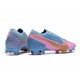 Botas Nike Mercurial Vapor XIII Elite FG Azul Rosa Oro