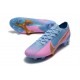 Botas Nike Mercurial Vapor XIII Elite FG Azul Rosa Oro